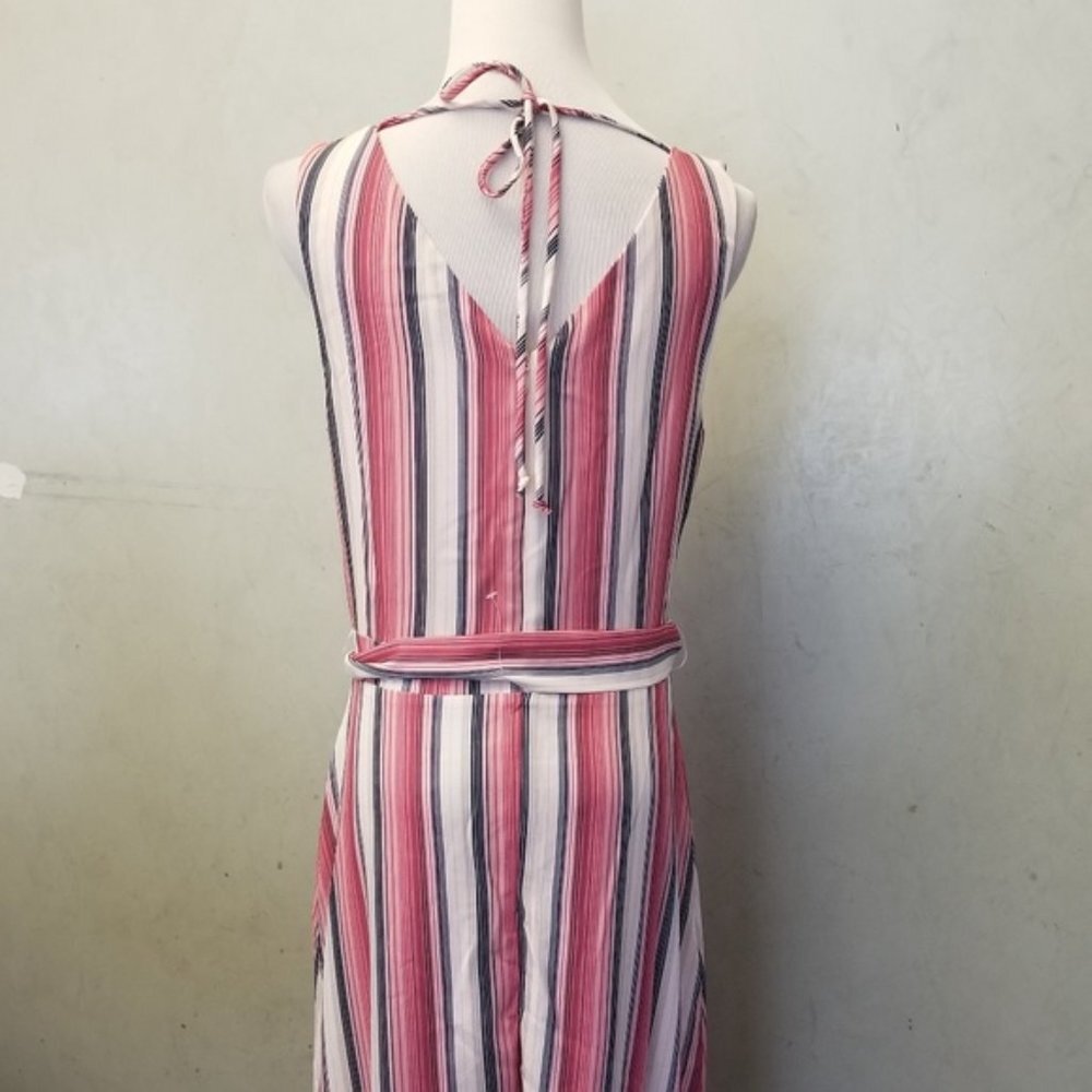 NWT Leith sharkbite Stripe Maxi Dress (O20) - Picture 5 of 6